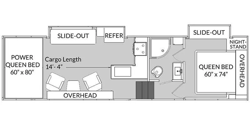 Genesis Supreme Vortex 2814IKS floor plan