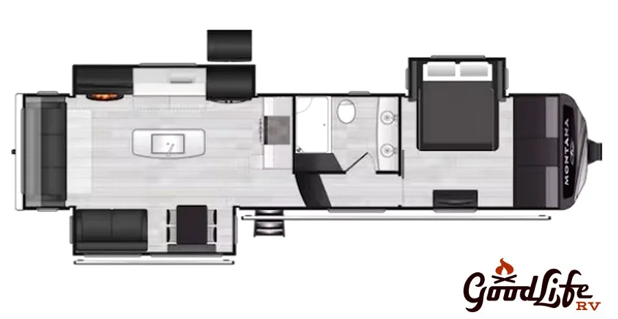 2025 Keystone Montana 3231CK - Floor plan