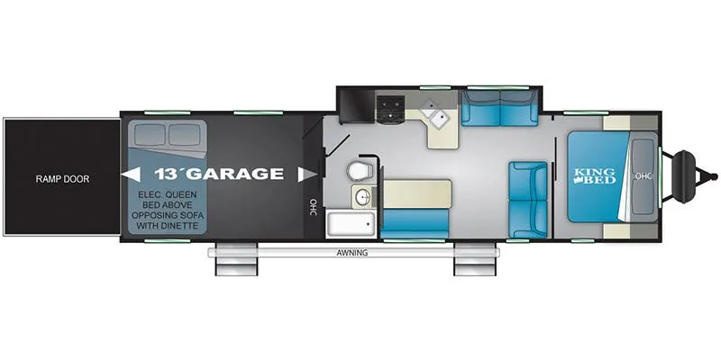 Heartland Torque TQ T311 floor plan