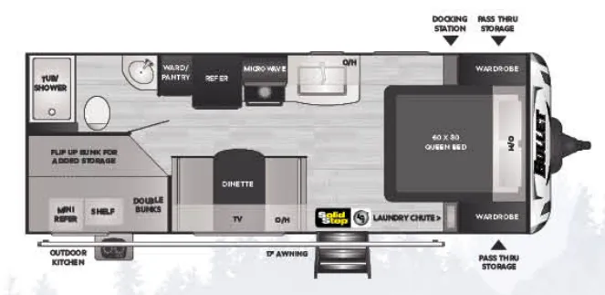 Keystone Bullet 211BHSWE exterior