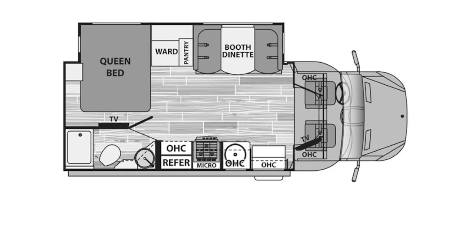 2022 Dynamax Isata 3 24FW - Floor plan