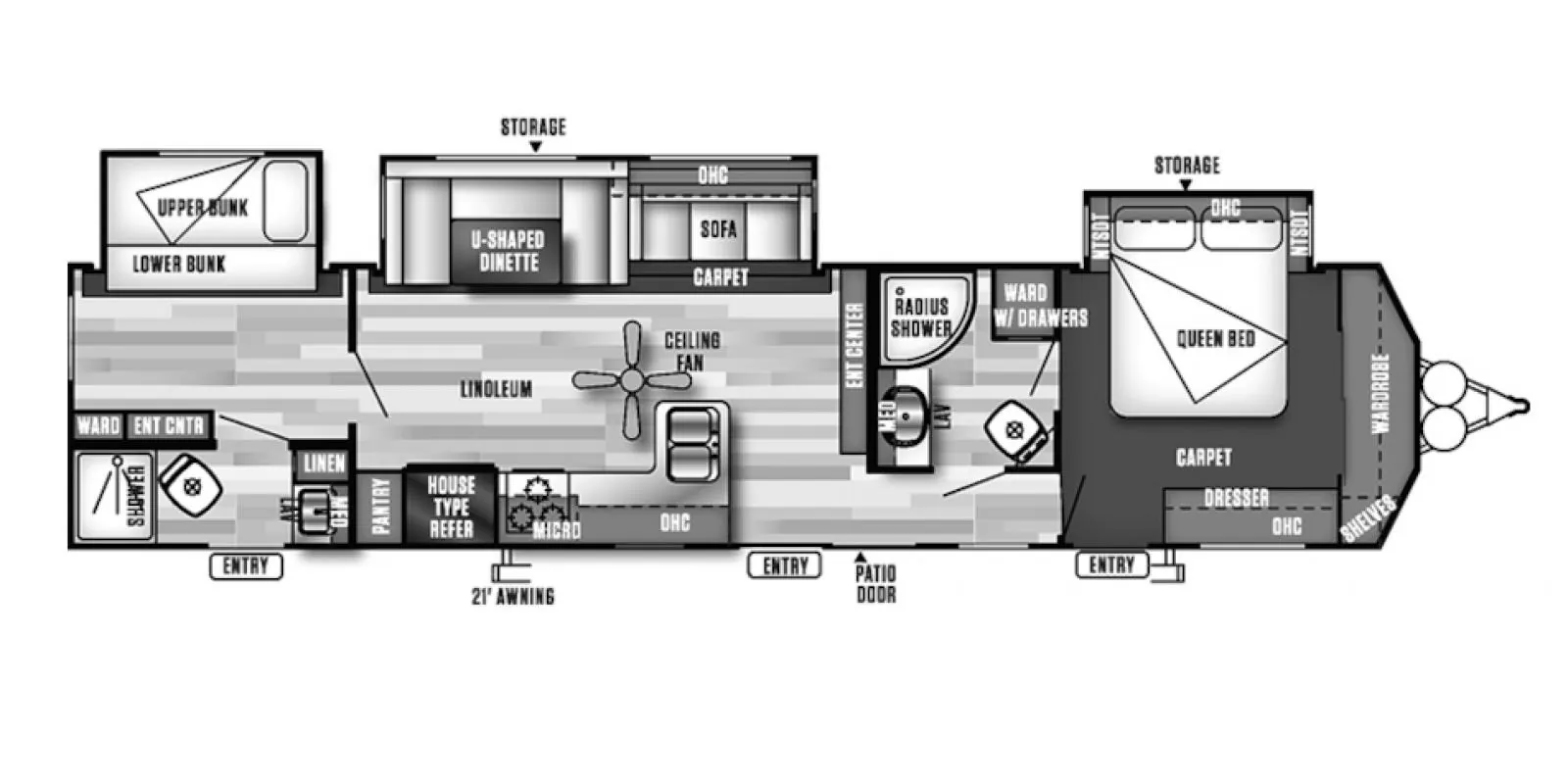 2018 Forest River Salem Villa 426-2B dealer photo 2 from Kunes RV