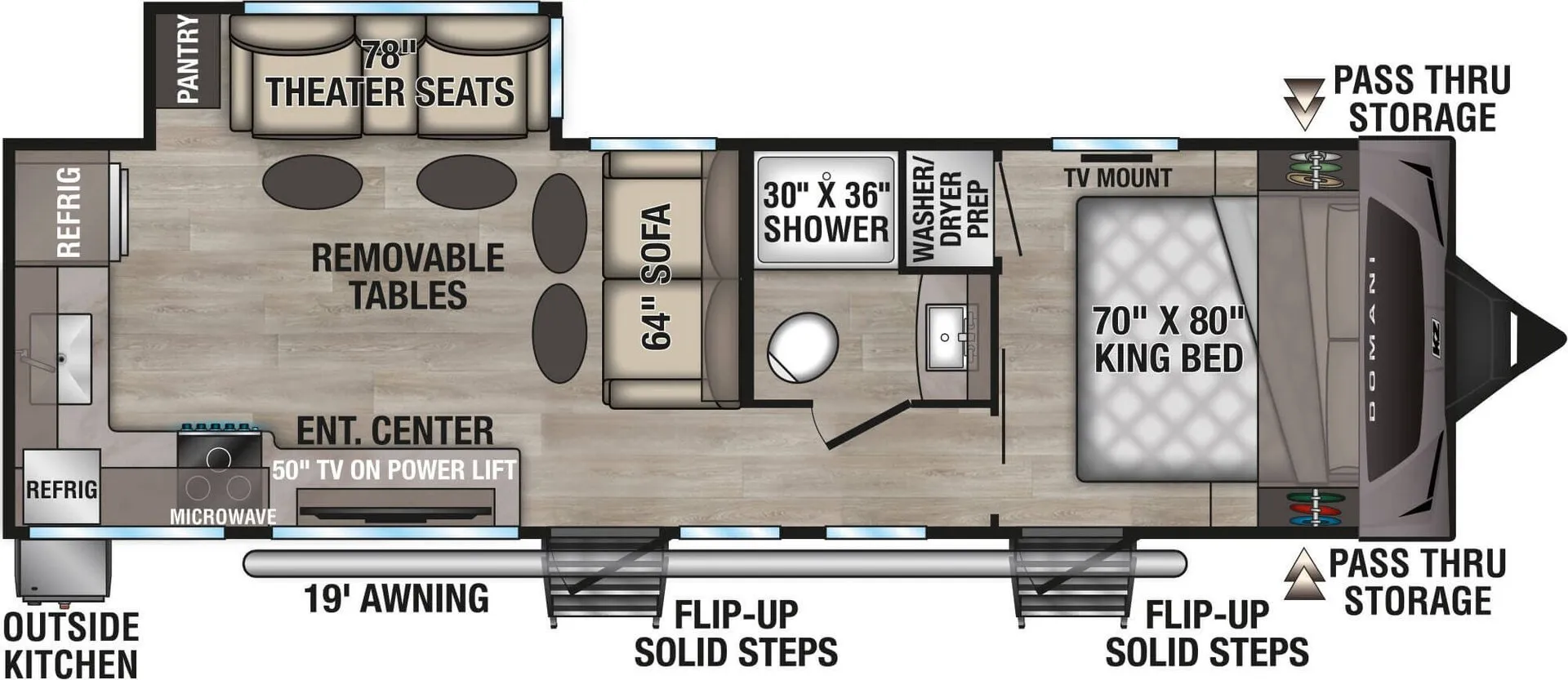 K-Z Domani DM281ML floor plan