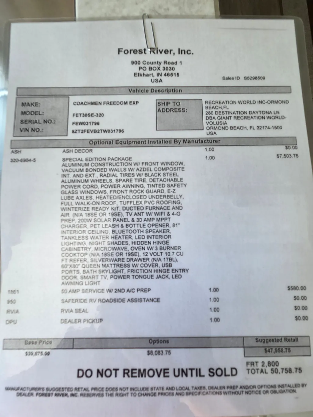 2026 Coachmen Freedom Express Select 30SE, Photos photo 43