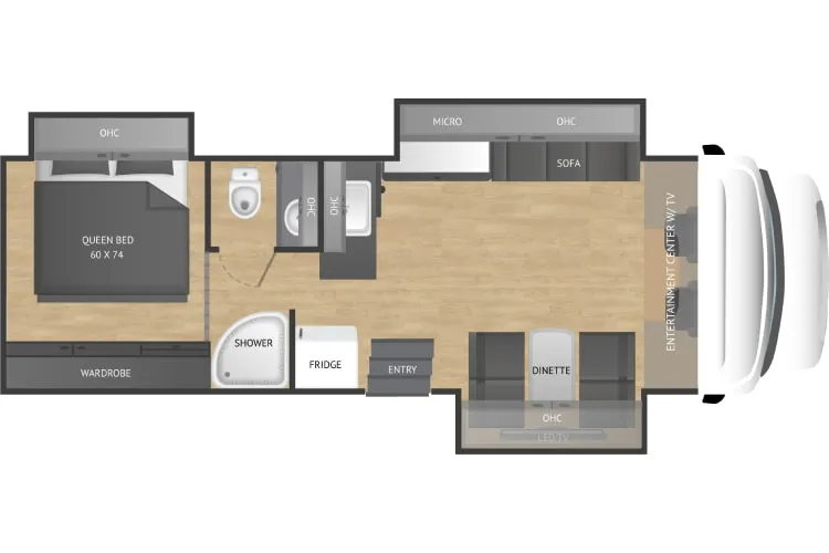 Nexus Viper 29V floor plan