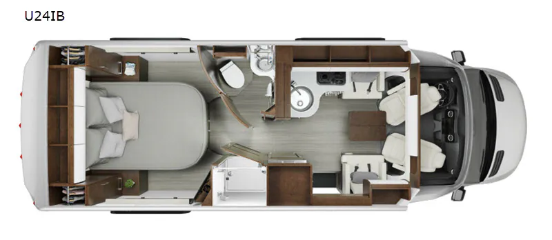 2020 Leisure Travel Unity U24IB - Floor plan