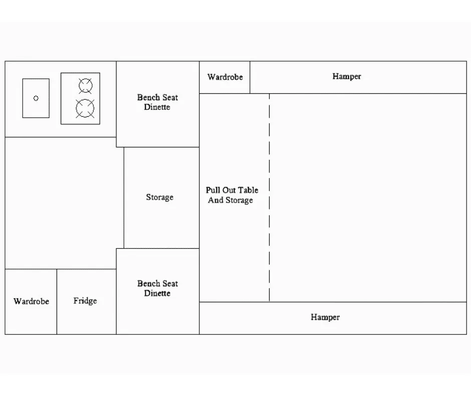 BunduTec Go-Away BASE floor plan