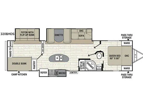 2017 Coachmen Freedom Express 320BHDS - Photo 2