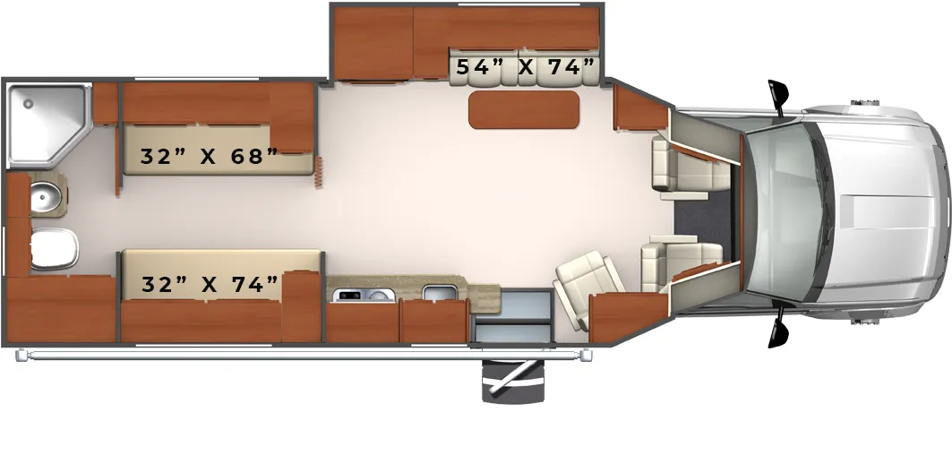 Phoenix Cruiser 2552 floor plan