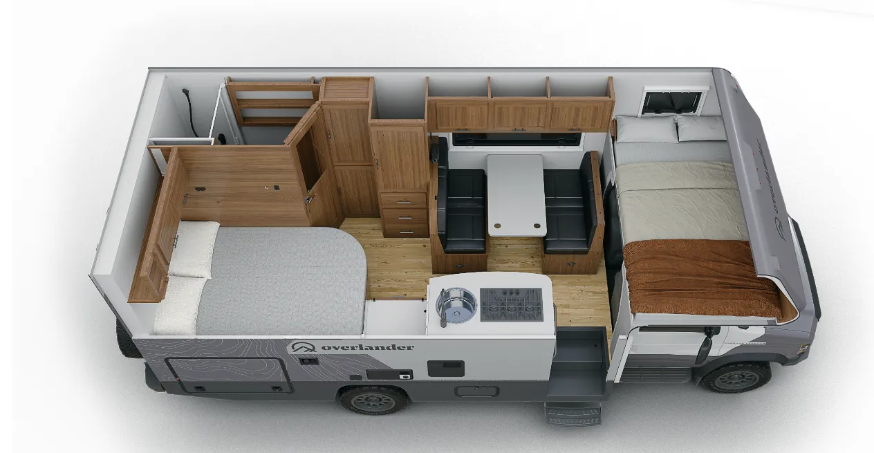 2026 Adventurer OVERLANDER RANGE XT - Floor plan
