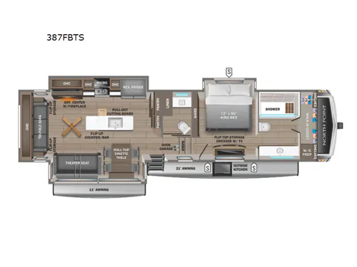 2026 Jayco North Point 387FBTS, Photos photo 2