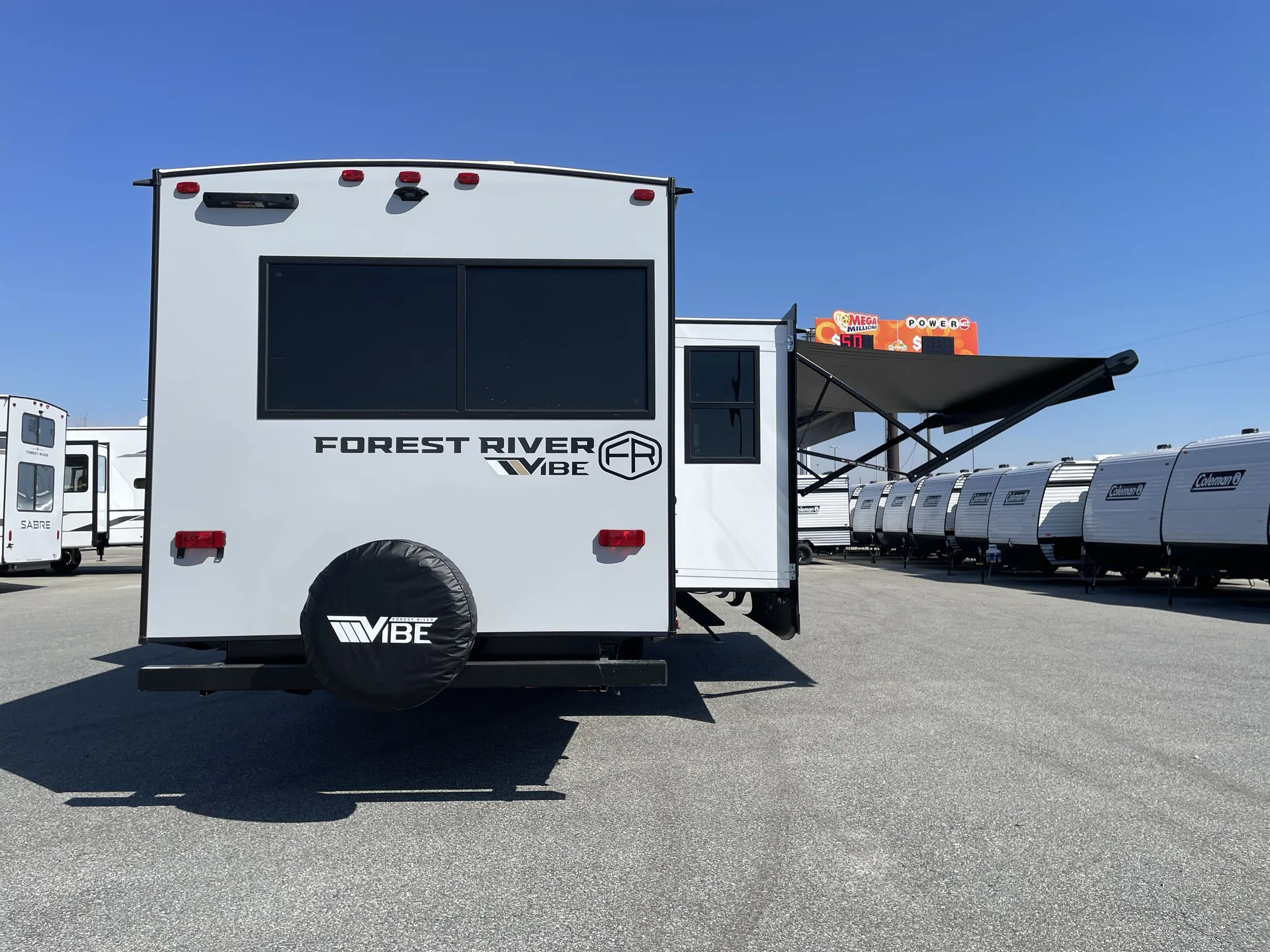 2026 Forest River Vibe 3400SB — backside