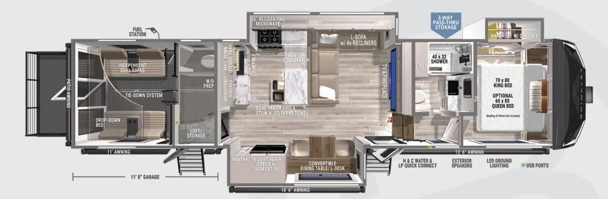Brinkley Model Gx 3450x floor plan