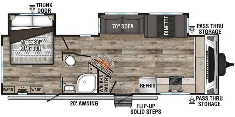 K-Z Connect C272FK floor plan