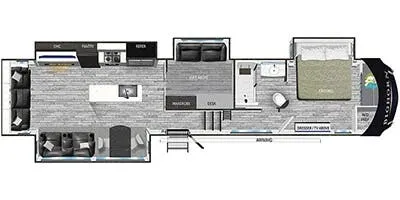 Heartland Bighorn 3880MD exterior