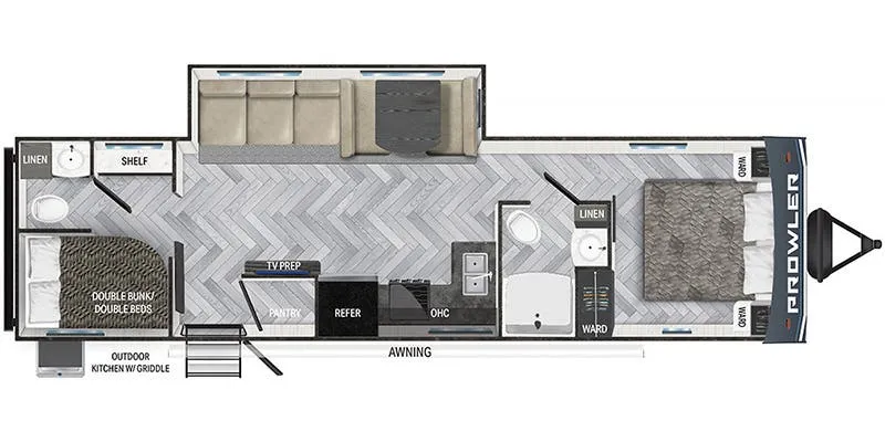 Heartland Prowler 315SBH floor plan