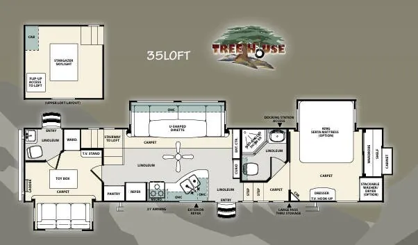 Forest River Sierra 35LOFT exterior