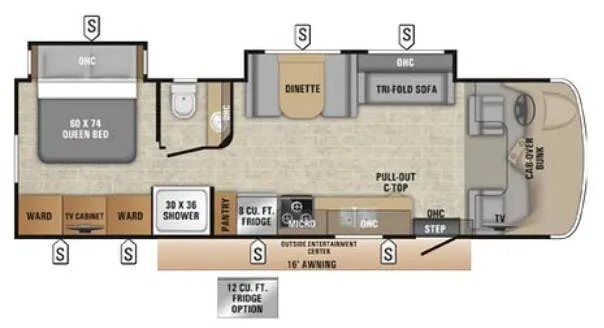 Entegra Coach Esteem 29V floor plan