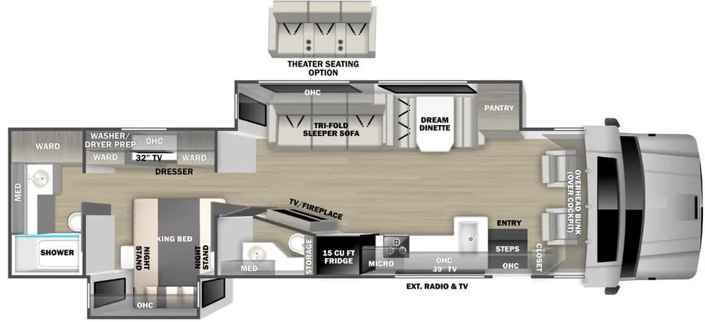 2026 Dynamax Corp Europa S 37CA floor plan