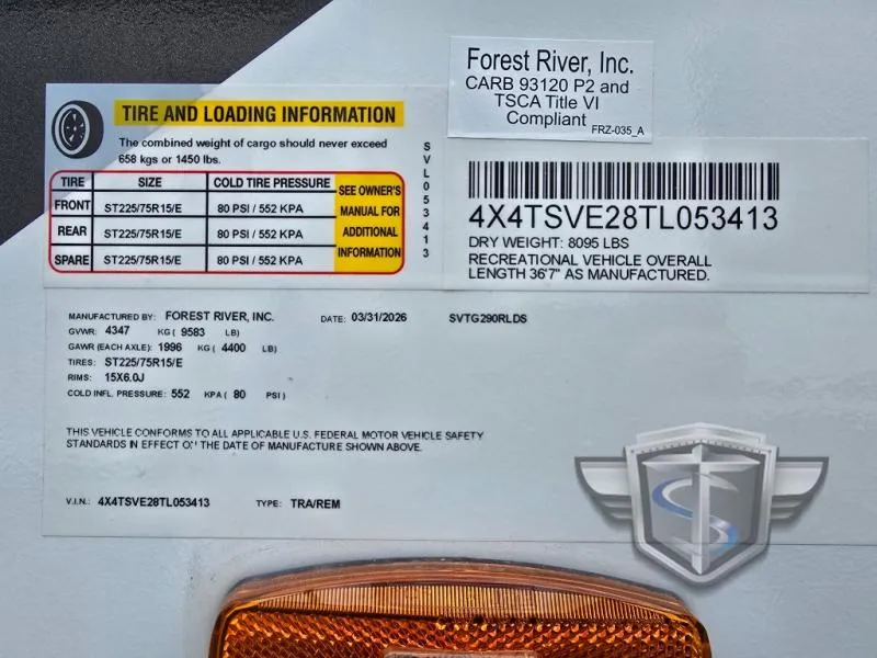 2026 Forest River Grand Surveyor 290RLDS - Photo 2