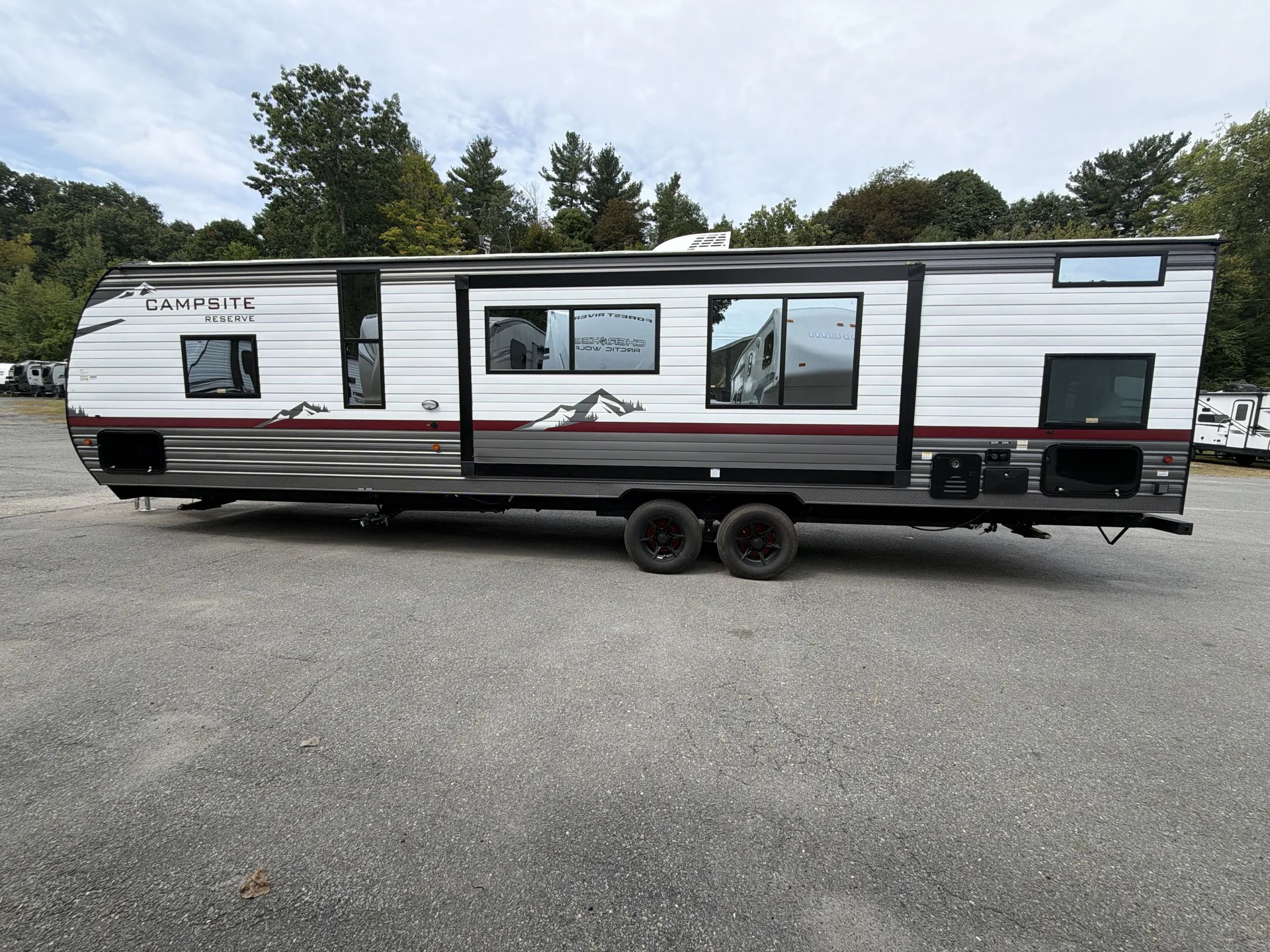 2027 Forest River Campsite Reserve 29TJ — off campside