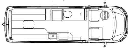 Chinook RV Bayside RT floor plan