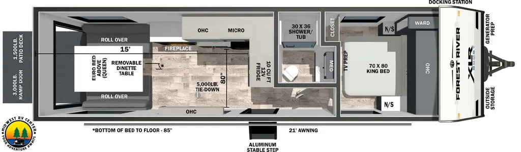 2026 XLR Boost 2715B floor plan