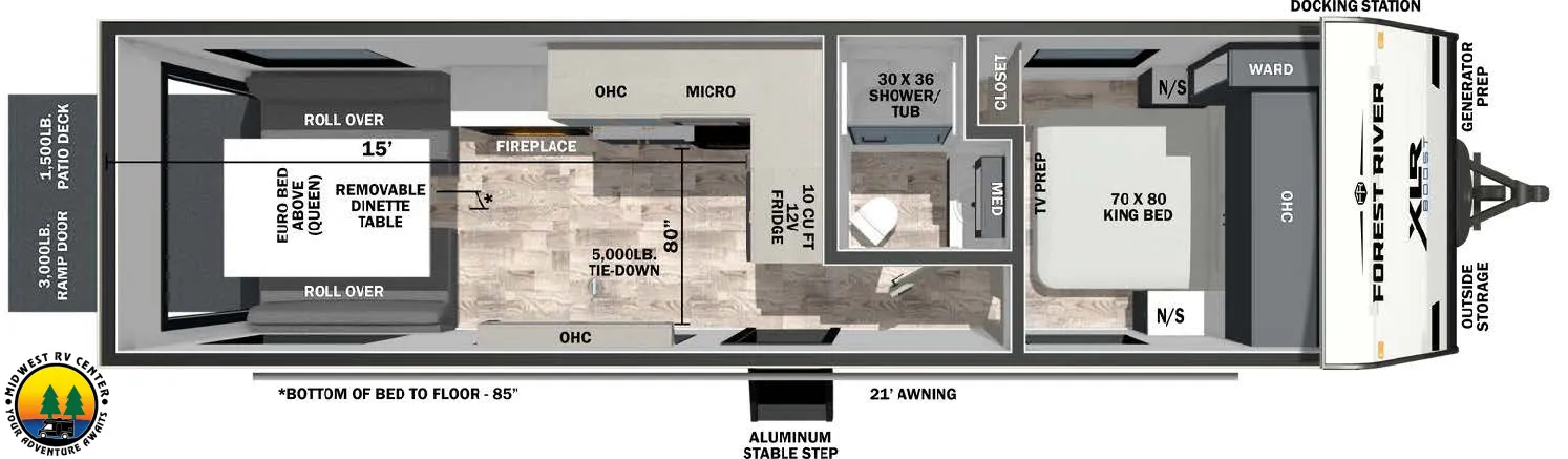 2026 XLR Boost 2715B - Floor plan