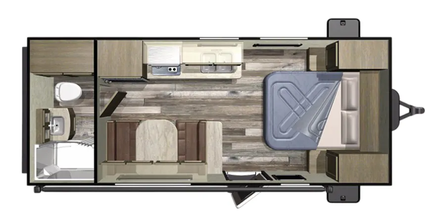 Starcraft Autumn Ridge Outfitter 182RB floor plan