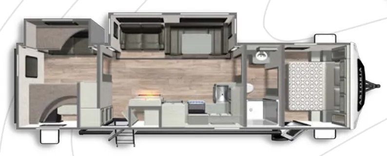 Dutchmen Astoria 3203BH floor plan