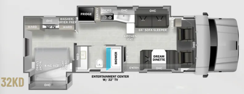 Dynamax Corp DX3 32KD floor plan