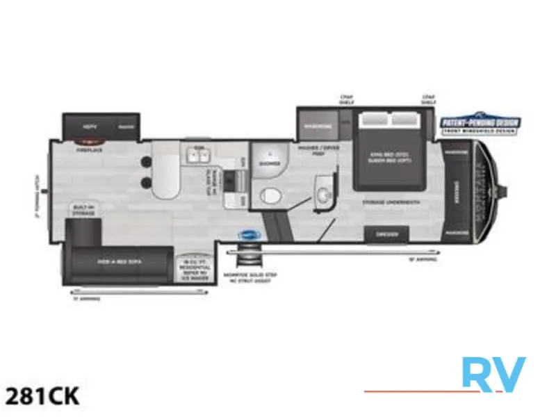 2022 Keystone Montana High Country 281CK - Photo 3