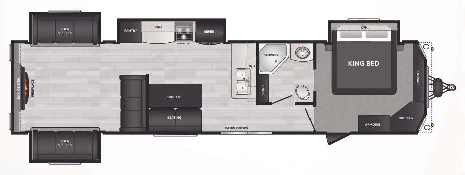 Keystone Residence 401RDEN floor plan