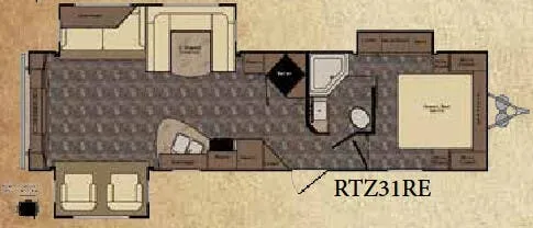 CrossRoads Rezerve RTZ31RE floor plan