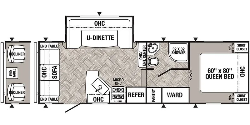 2011 Palomino Puma 253FBS - Floor plan