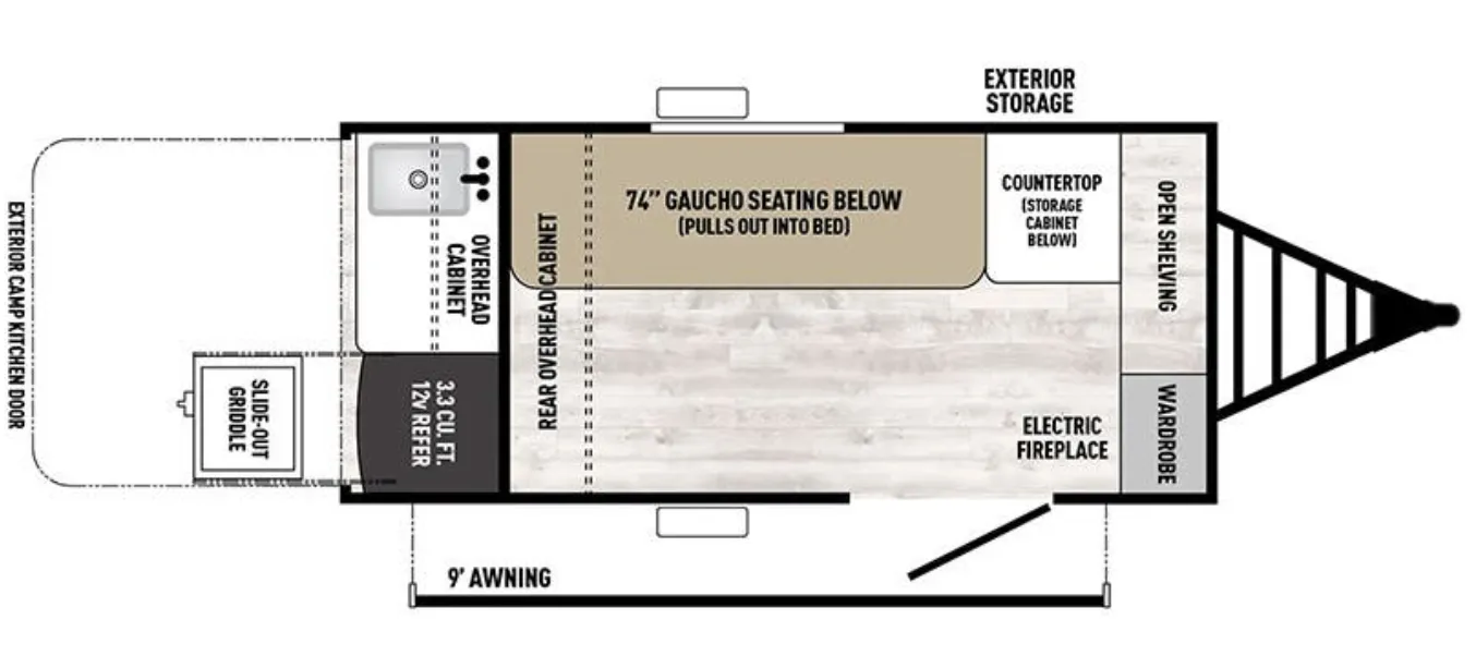Coachmen Clipper ROK 9000ROK floor plan