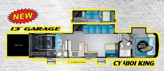 Heartland Cyclone 4101 floor plan