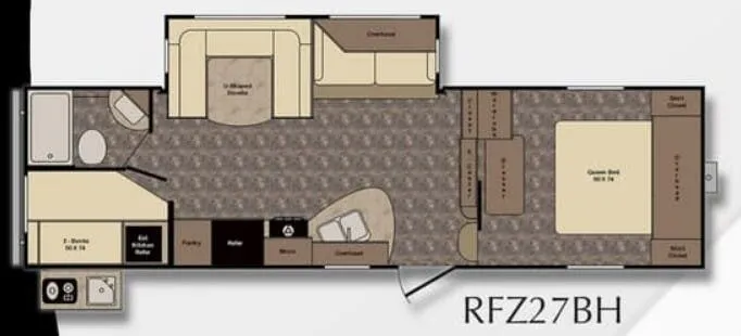 CrossRoads Rezerve RFZ27BH floor plan
