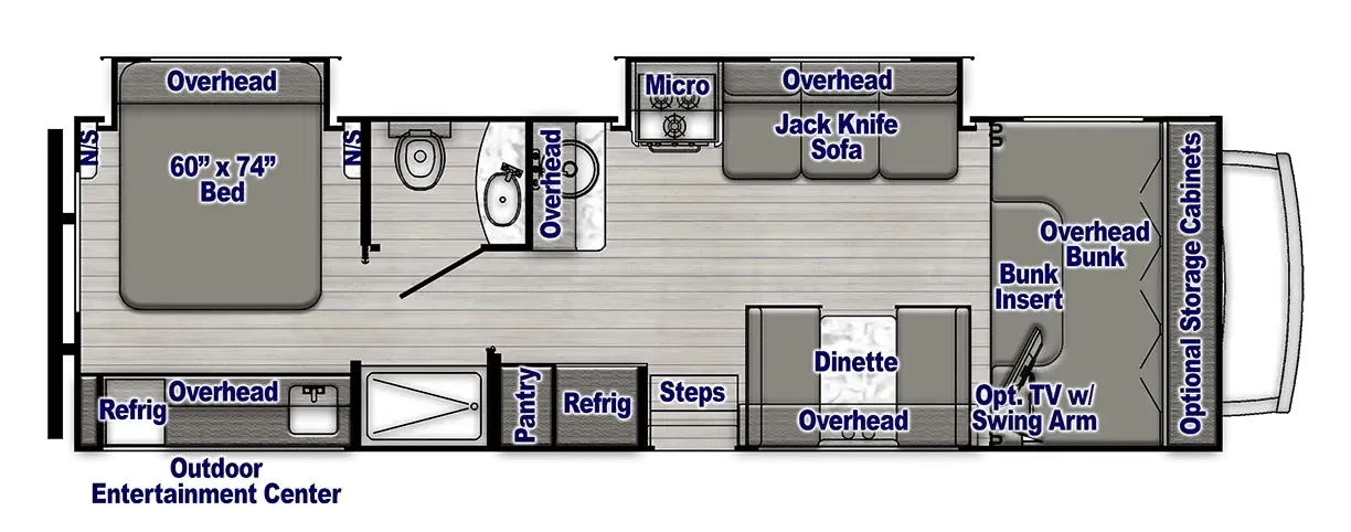 Gulf Stream Yellowstone Y6314 floor plan