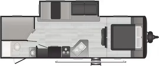 Keystone Hideout 272BH floor plan