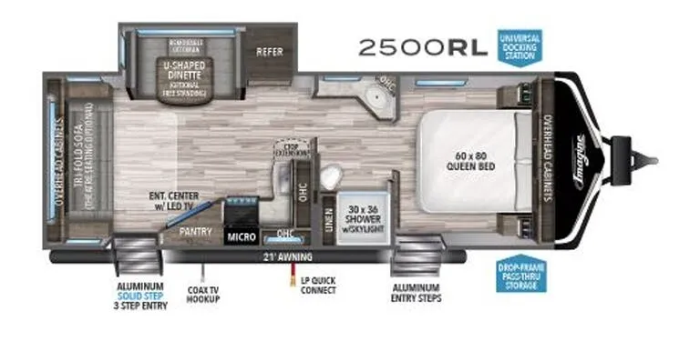 Grand Design Imagine 2500RL floor plan