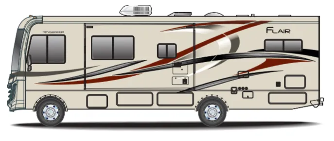 Fleetwood Flair 26D exterior