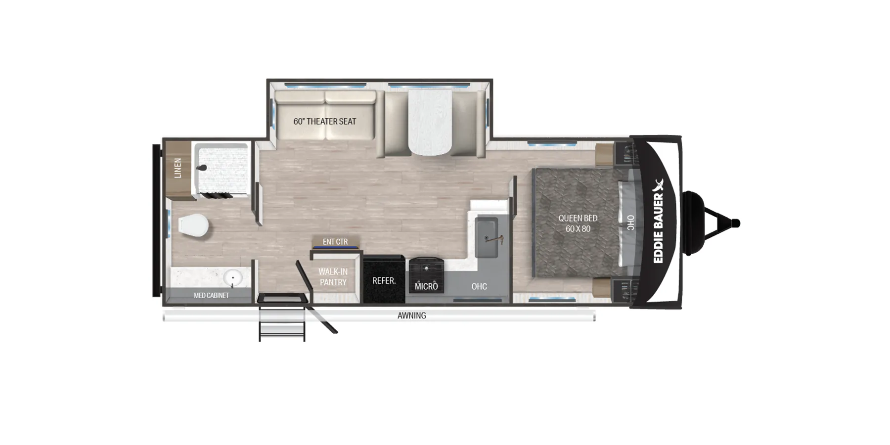 Heartland Eddie Bauer EBL 2610RB floor plan