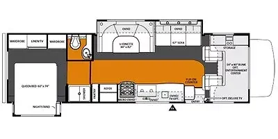 2013 Forest River Forester Classic 3011DS floor plan