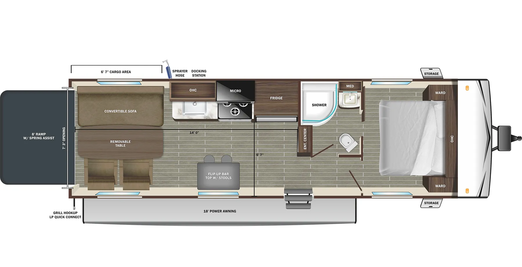 Starcraft Autumn Ridge 25TH floor plan