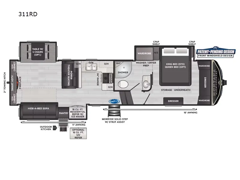 2023 Keystone Montana High Country 311RD - Photo 3