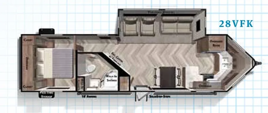 Forest River Salem 28VFK exterior