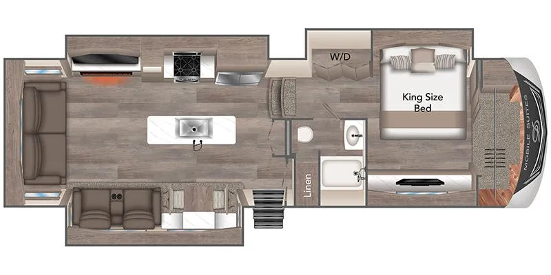 DRV Mobile Suites MS 36RSSB3 floor plan