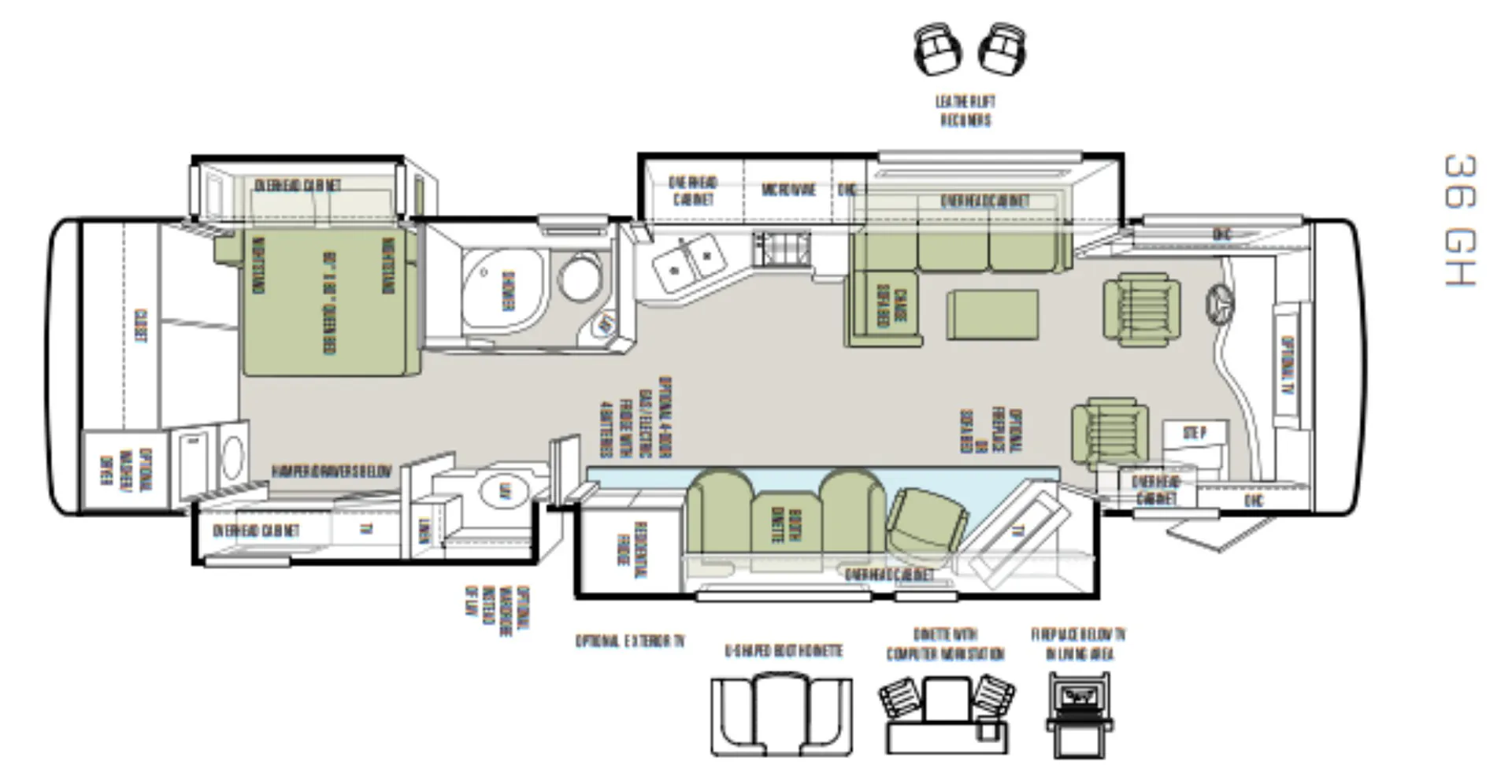 2014 Tiffin Phaeton 36 GH - Photo 3