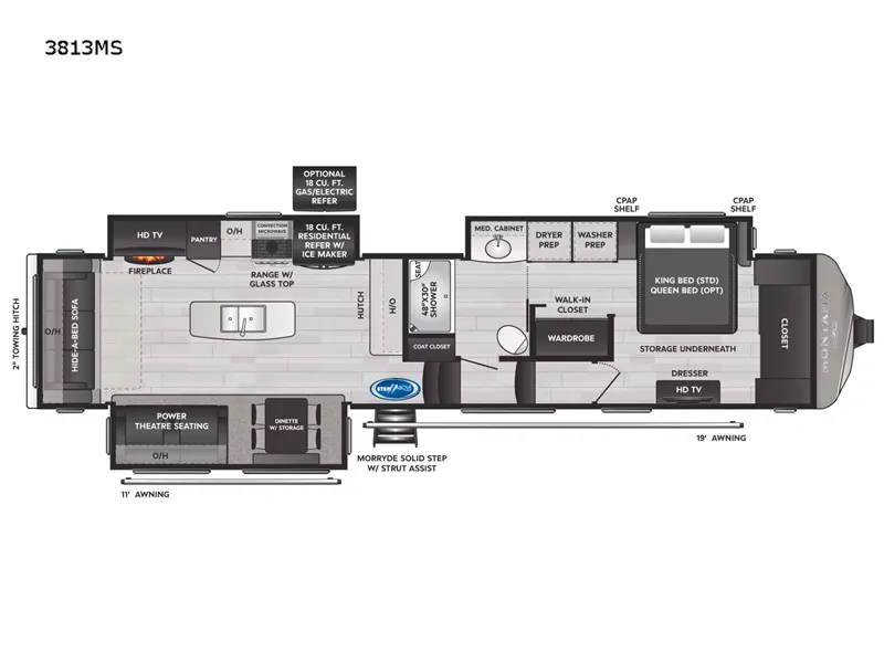 2022 Keystone Montana 3813MS - Photo 3